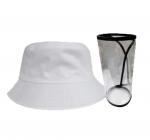 Chapeau à godet avec bouclier du visage view 5