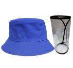 Chapeau à godet avec bouclier du visage view 2