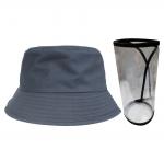 Chapeau à godet avec bouclier du visage view 1