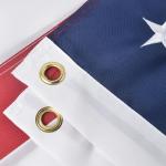 Drapeau brodé personnalisé view 3
