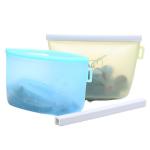 Sacs de stockage d'aliments en silicone réutilisables view 2
