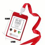 Porte badge en aluminium view 1