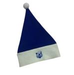 Chapeaux santa en peluche - broderie multicolore view 1