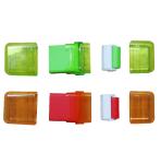 Gomme rectangle couleur rouleau view 1