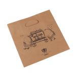 Sacs en papier kraft, 12'' view 3