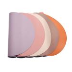 Oval pu caucho antideslizante alfombra de yoga view 3