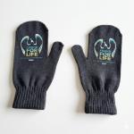 Mittons tricotés chauds view 2