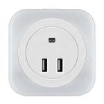Adaptateur mural avec double port usb view 1
