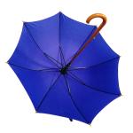 Parapluie auto ouvert - manche en bois view 1