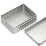 Caja de almacenamiento de estaño rectangular view 3