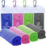 Serviette de refroidissement souple en microfibre respirant view 4