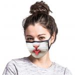 Masque à 3 couches polyester/coton sublimation view 1