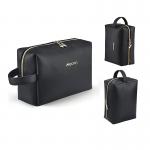 Sac de maquillage en cuir pu avec poignée view 3