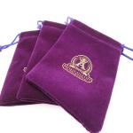 Drawstrings sac cadeau velours view 3