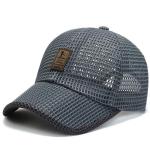 Casquette de baseball en plein mesh view 3