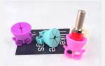 Femmes doigt portable clou gel bouteille en silicone souple view 2