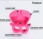 Femmes doigt portable clou gel bouteille en silicone souple view 3