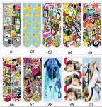 Chaussettes sublimées adultes view 1