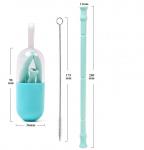Pailles de silicone view 3