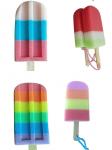 Esponja de baño en forma de popsicle view 2