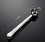 Cuillère en acier inoxydable avec clip15ml view 2