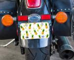 Cadre de licence de moto en alliage d'aluminium view 2