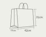 Sac cadeau kraft view 4