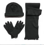Taille jeune polaire toque écharpe mitaine ensemble view 1