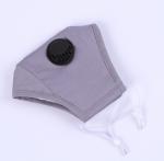 Masque en coton 3 couches avec valve respiratoire view 2