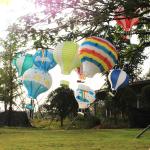 12 en lanterne de papier ballon d'air chaud view 4