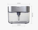 Distributeur automatique de savon avec rangement d'éponge de nettoyage view 2