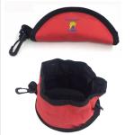Bol de voyage de chat animal de compagnie pliable view 1