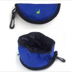 Bol de voyage de chat animal de compagnie pliable view 2