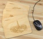 Tapis de souris en bois view 1