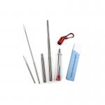 Paille télescoping avec brosse de nettoyage view 2