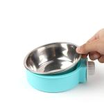 Bol suspendu en acier inoxydable pour animaux de compagnie view 2