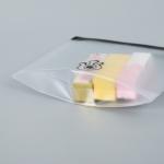 Sacs de maquillage transparents avec fermeture éclair view 3