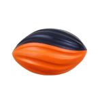 Football en mousse spirale bicolore view 1