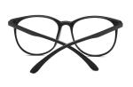 Azul claro bloque de gafas view 2