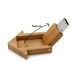 8gb lecteurs flash usb en bois view 1