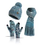 Chapeau de bonnet costume écharpe view 1