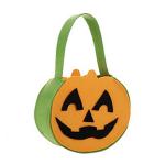 Sac à bonbons en citrouille halloween view 2