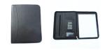 Cartera de negocios de cuero con cremallera view 1