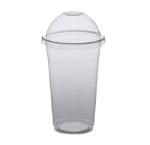 Tasse en plastique de 10 oz avec couvercle en dôme view 1