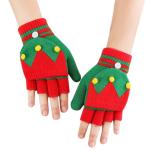 Gants cadeau sans doigt de noël view 1