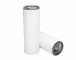 Coupe en acier inoxydable 16oz avec couvercle view 1
