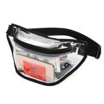 Pvc clair fanny pack view 1