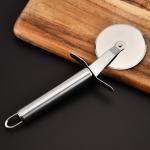 Coupe pizza ronde en acier inoxydable view 3