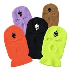 Masque ski chaud chapeau trois trous view 4