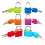 Serrures colorées petits cadenas pour bagages view 2
